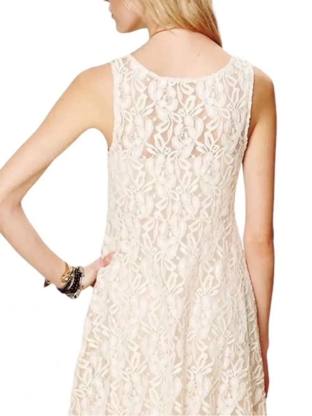 Free People Miles of Lace Dress